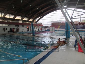 Εκτός λειτουργίας η μικρή πισίνα του κολυμβητηρίου Καρδίτσας 4 και 5 Μαρτίου