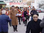 Φυλλάδια μοίρασε ο Δήμαρχος Μουζακίου