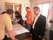 Ικανοποίηση για την πορεία κατασκευής του Κλειστού Ικανοποίηση για την πορεία κατασκευής του Κλειστού
