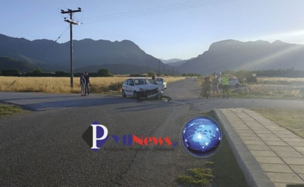 Τροχαίο ατύχημα σε γνωστή επικίνδυνη διασταύρωση στους Γόμφους (+Φωτο)