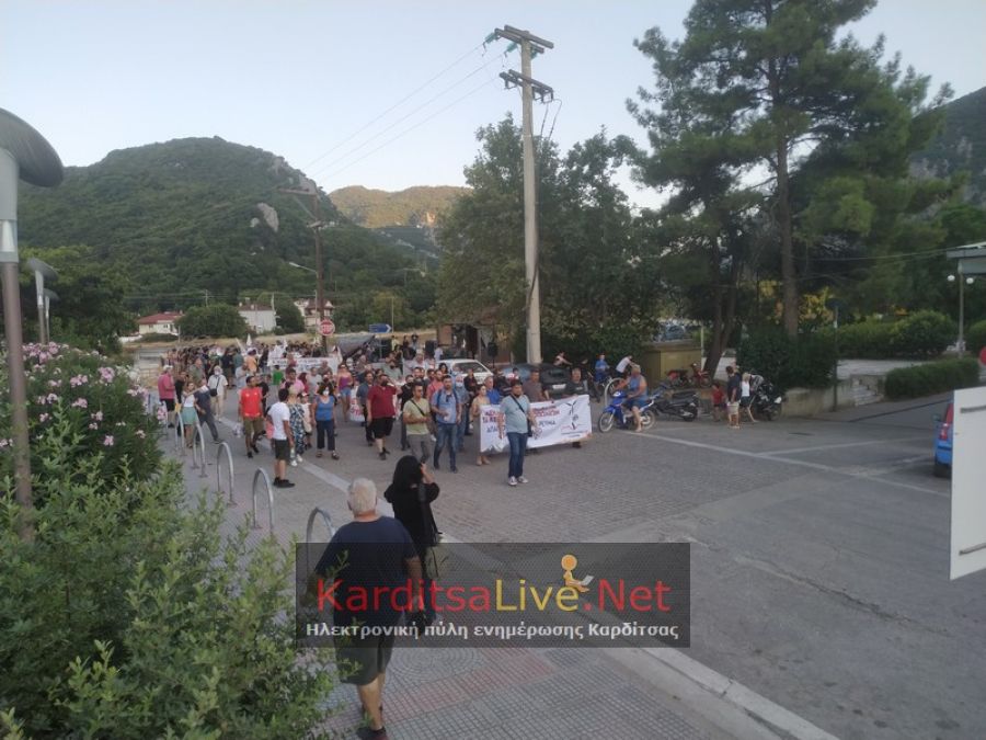 Μουζάκι: Όχι αιολικά στα Άγραφα βροντοφώναξαν φορείς και σωματεία (+Φώτο +Βίντεο)