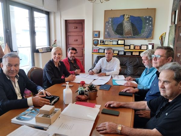 Υπεγράφη η σύμβαση για την αποκατάσταση τμήματος του επαρχιακού οδικού δικτύου στο Δήμο Αλμυρού