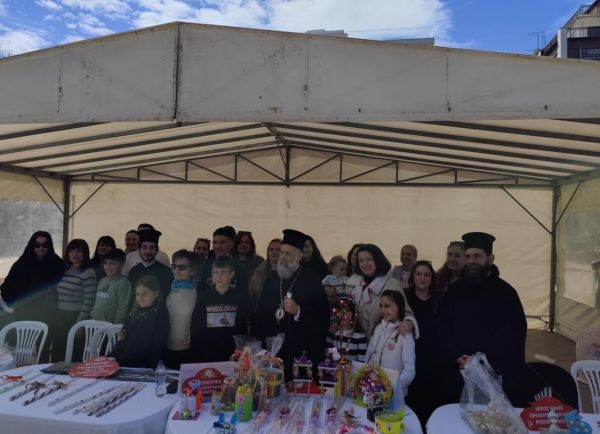 Πασχαλινή εορταγορά του Γραφείου Νεότητας με δημιουργίες των παιδιών