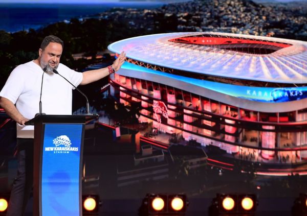 Παρουσιάστηκε το νέο «Γ. Καραϊσκάκης» – Σχέδιο 53.000 θέσεων από τον Βαγγέλη Μαρινάκη