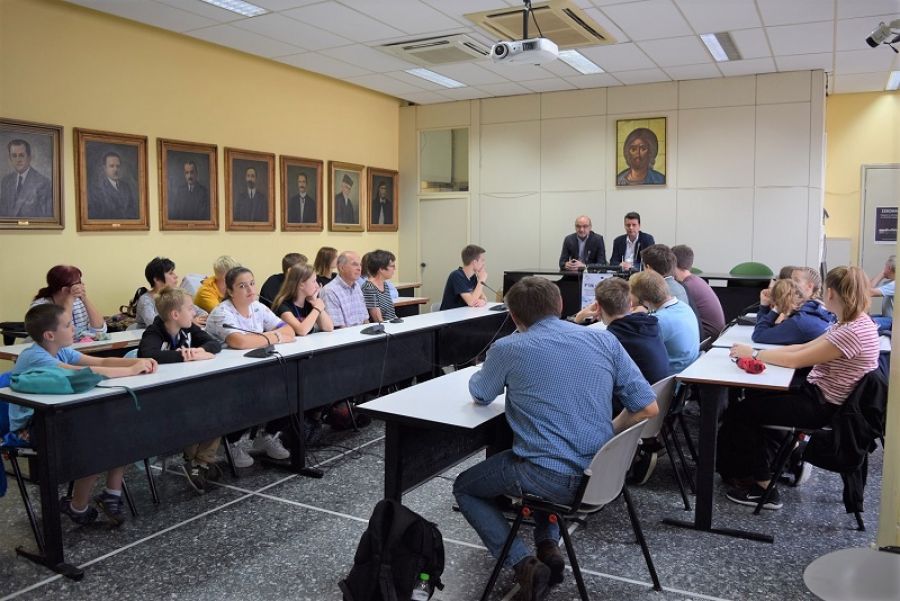 25 μαθητές από την Ευρώπη στο Δημαρχείο Καρδίτσας στο πλαίσιο του προγράμματος Erasmus+