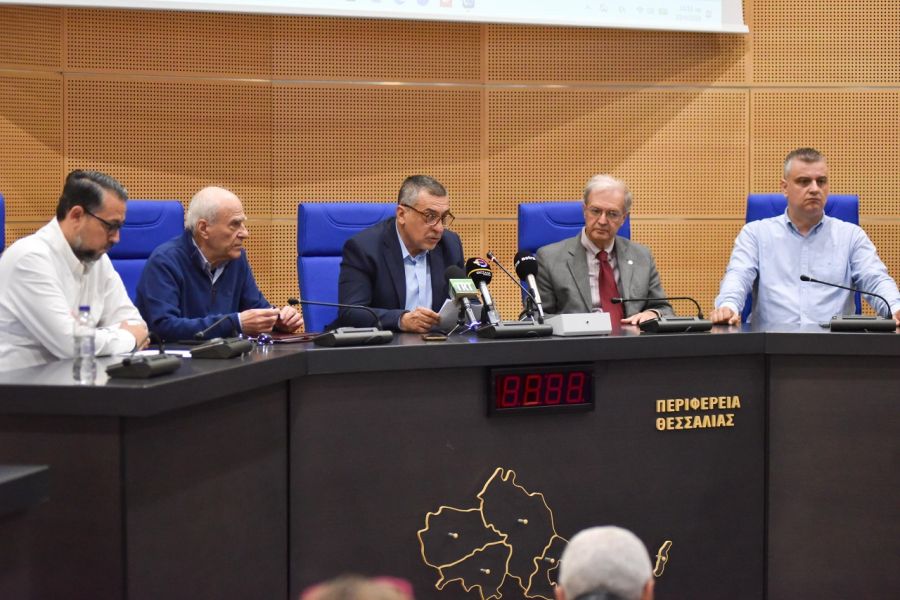 Ενιαίο μέτωπο από την Περιφέρεια Θεσσαλίας για τη διεκδίκηση των ώριμων έργων αντιπλημμυρικής θωράκισης