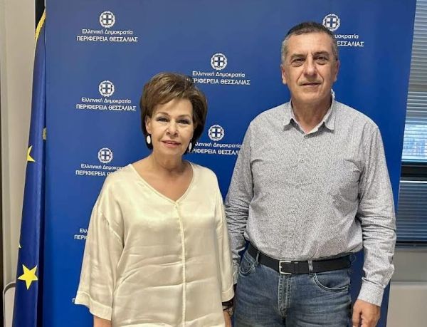 Συνάντηση της Ασ. Σκόνδρα με τον Περιφερειάρχη Δημ. Κουρέτα