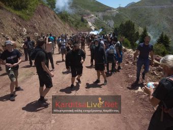 Πανελλαδική διαδήλωση στον Τύμπανο Αργιθέας κατά της εγκατάστασης ανεμογεννητριών (+Φώτο +Βίντεο)