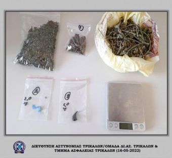 Τρικαλινή είχε στην κατοχή της ποικιλία ναρκωτικών ουσιών