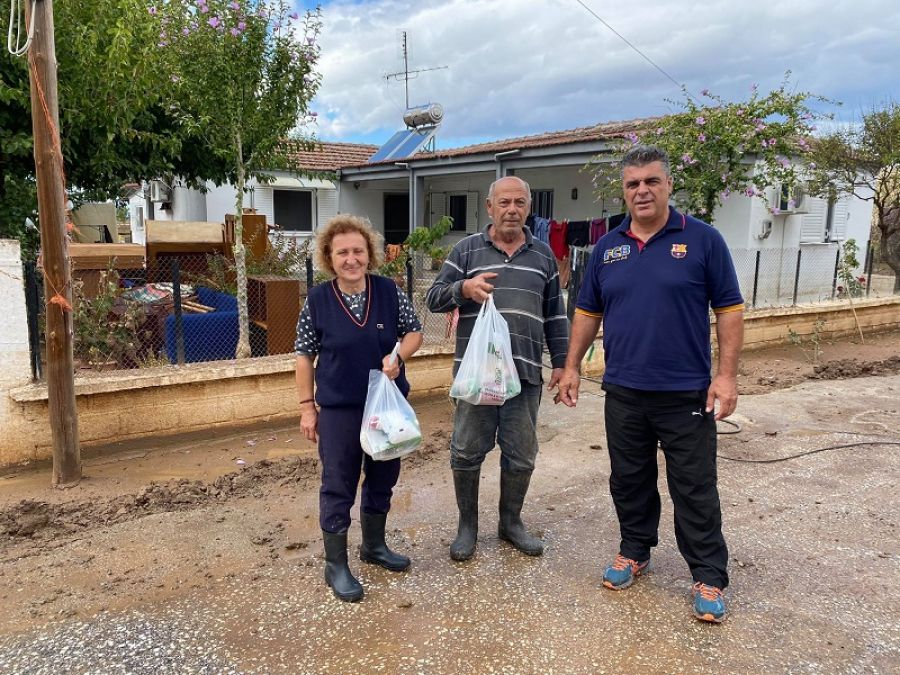 Στήριξη του Σ.Ε.Α. Παλαμά στους πληγέντες συμπολίτες μας - Κάλεσμα στην 44η αιμοδοσία και συγκέντρωση τροφίμων
