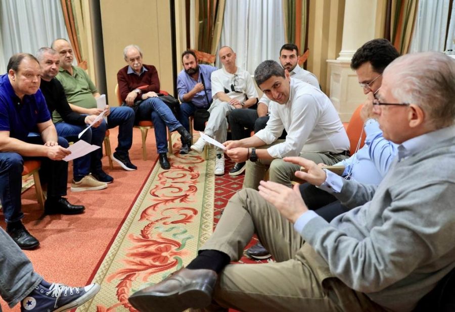 Συναντήσεις Αυγενάκη, Ταχιάου και Τριαντόπουλου, με διοικήσεις ΤΟΕΒ Θεσσαλίας και κτηνοτρόφους Τρικάλων