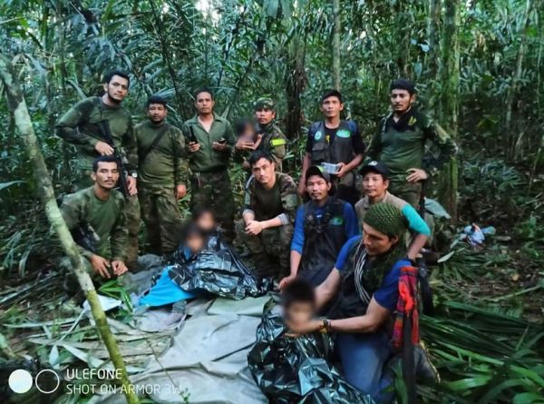 Κολομβία: Τα 4 μικρά παιδιά που αγνοούνταν βρέθηκαν ζωντανά έπειτα από 40 ημέρες στη ζούγκλα
