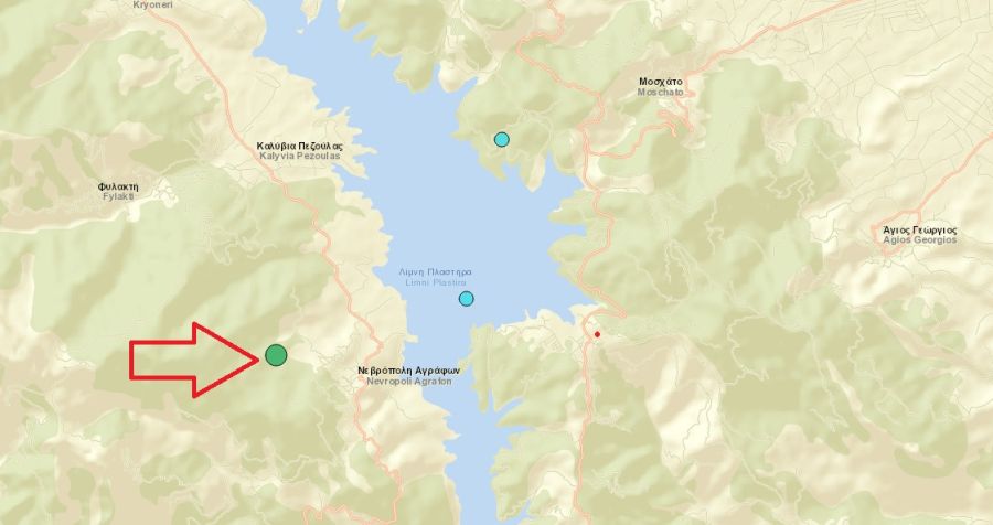 Σεισμός 4,2 Ρίχτερ στην λίμνη Πλαστήρα κούνησε το ν. Καρδίτσας και μεγάλο μέρος της κεντρικής Ελλάδας