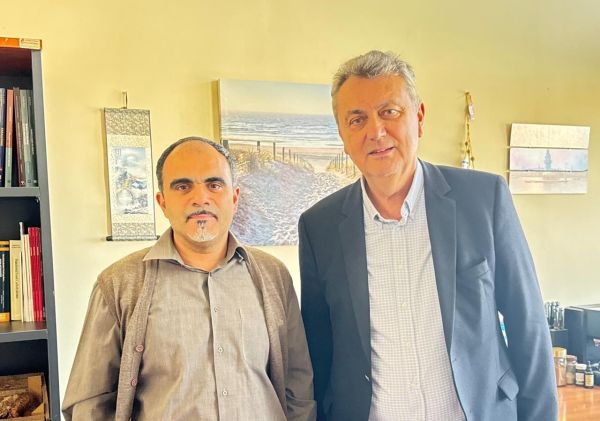 Επίσκεψη του Γ. Κωτσού στο Τμήμα Επιστήμης Τροφίμων &amp; Διατροφής