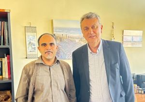 Επίσκεψη του Γ. Κωτσού στο Τμήμα Επιστήμης Τροφίμων &amp; Διατροφής