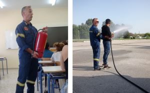 Ενημέρωση των εκπαιδευομένων του παραρτήματος Σοφάδων του ΣΔΕ Καρδίτσας από την Πυροσβεστική Υπηρεσία Σοφάδων
