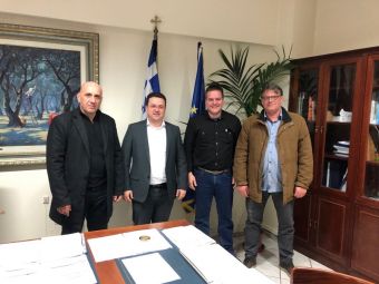 Συνάντηση με το Γ.Γ. του Υπ.Α.Α.Τ. είχαν μέλη του Δ.Σ. της Ένωσης Εκτροφέων Ελληνικής Βραχυκερατικής Φυλής Βοοειδών
