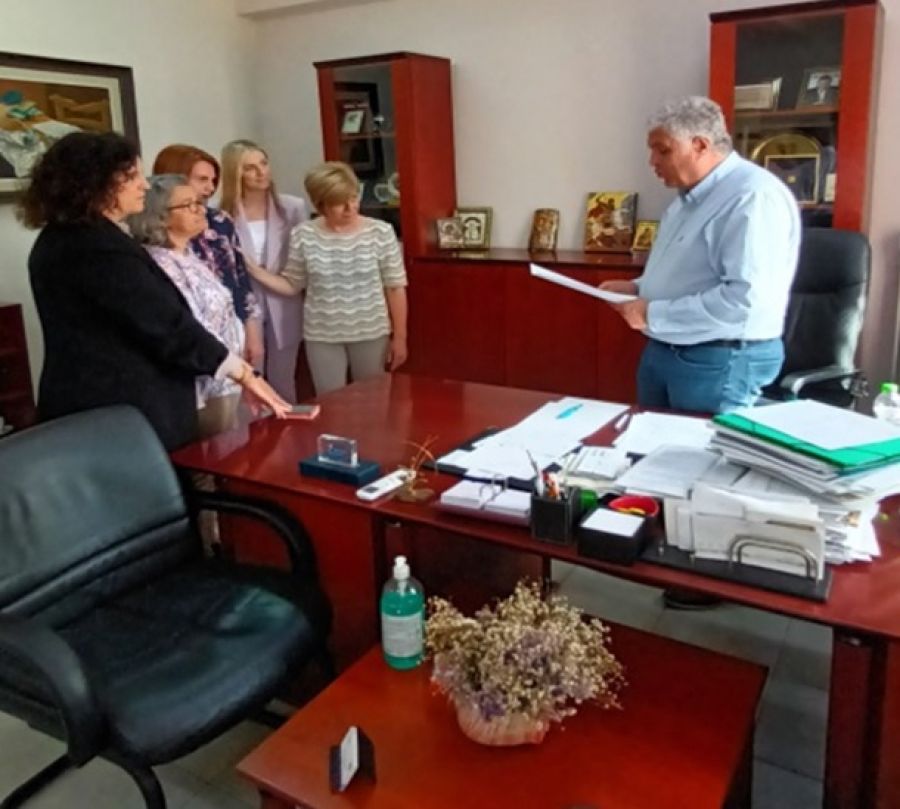 Ορκίστηκαν 5 υπάλληλοι του «Βοήθεια στο σπίτι» στο Δήμο Παλαμά
