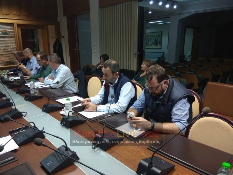 Συνάντηση αντιπροσωπείας του ΕΒΕ Καρδίτσας με τον Μάκη Βορίδη