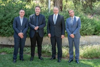 Επίσκεψη του προέδρου του Δικτύου ΠΙΝΔΟΣ και δημάρχου Αργιθέας Ανδρέα Στεργίου στην ορεινή Κύπρο