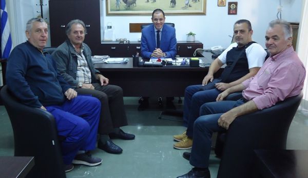Συνάντηση του Αντιπεριφερειάρχη Καρδίτσας με τη Διοίκηση της Αναγέννησης