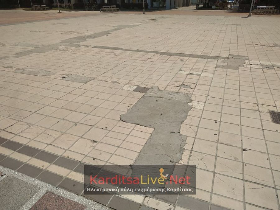 Μετατίθεται για ένα μήνα η έναρξη των έργων στην κεντρική πλατεία της Καρδίτσας (+Φώτο)