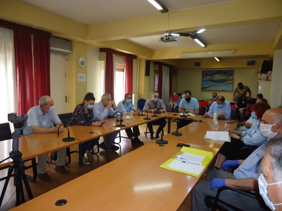 Συνεδρίασε τη Δευτέρα (18/5) το Συντονιστικό Όργανο Πολιτικής Προστασίας για τις πυρκαγιές