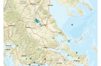 Σεισμός 4,5 Ρίχτερ με επίκεντρο κοντά στο Μεσοχώρι Λάρισας