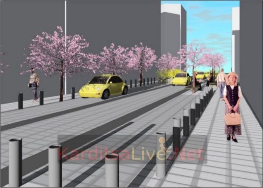Δόθηκε η έγκριση για τη δημοπράτηση του έργου «Μετατροπή της οδού Χαρίτου σε οδό ήπιας κυκλοφορίας»