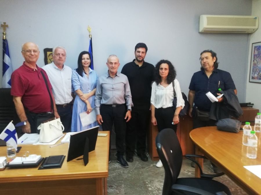 Συνάντηση του Διευθυντή Π.Ε. Καρδίτσας με το Δ.Σ. του Συλλόγου Εκπαιδευτικών Π.Ε. Καρδίτσας