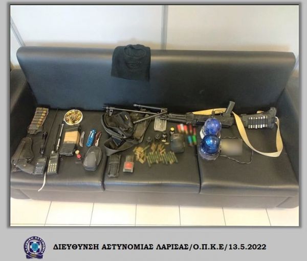 Σύλληψη άνδρα στο Δήμο Κιλελέρ για οπλισμό και άλλες παραβάσεις των νόμων
