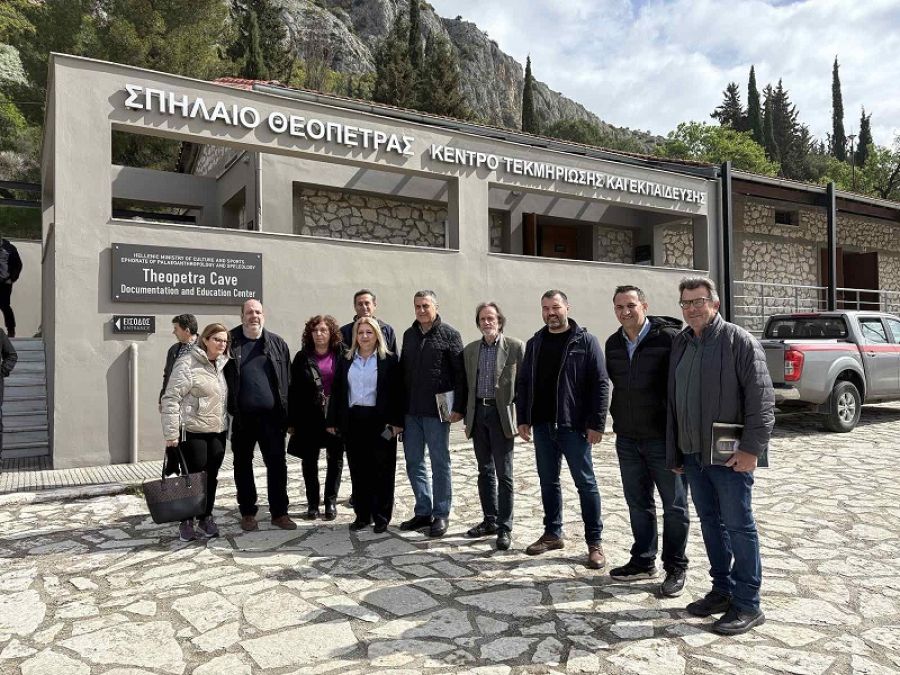 Άνοιξε μετά από χρόνια το Σπήλαιο της Θεόπετρας - Επίσκεψη του Περιφερειάρχη Θεσσαλίας