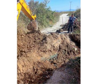 Δήμος Παλαμά: Βλάβη στον κεντρικό αγωγό ύδρευσης στην Μεταμόρφωση - Αποκαταστάθηκε στη 1.30 μ.μ.