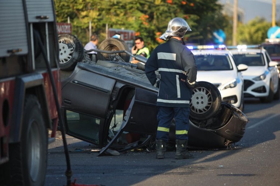 Θανατηφόρο τροχαίο το απόγευμα του Σαββάτου (27/7) έξω από τη Λάρισα (+Φωτο)