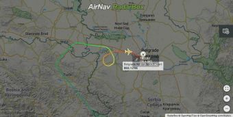 Αναγκαστική προσγείωση στο Βελιγράδι έκανε αεροσκάφος που ξεκίνησε από τη Σαντορίνη