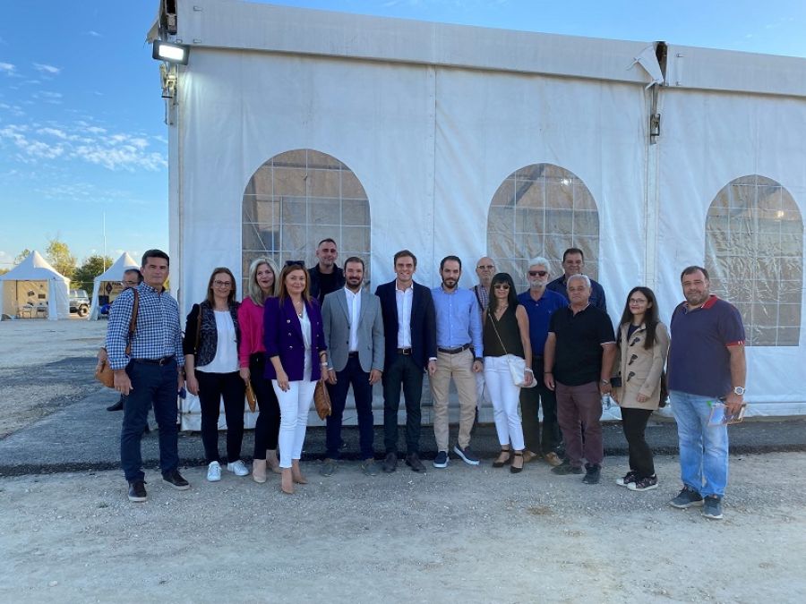 Κλιμάκιο του ΠΑΣΟΚ επισκέφθηκε την "Thessaly Expo 22"