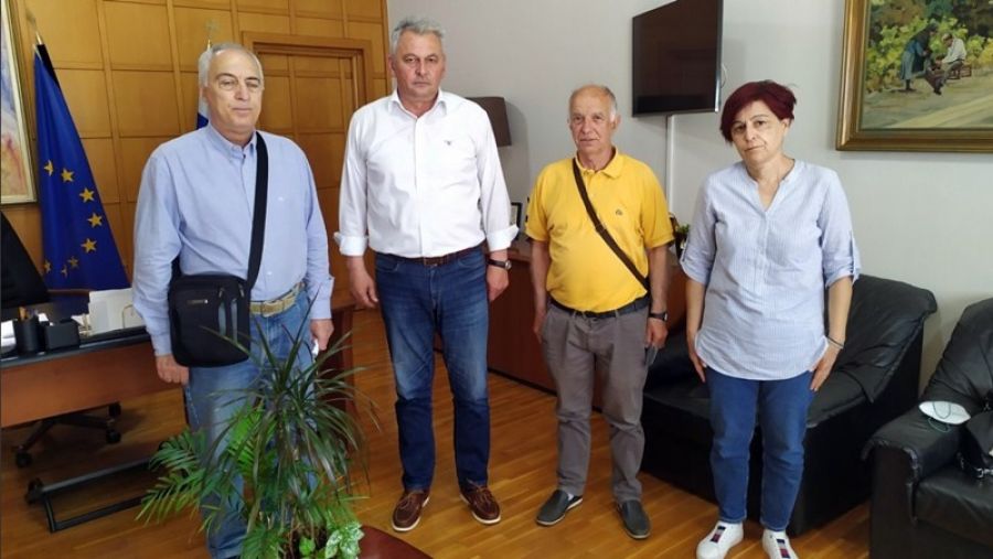 Συνάντηση του Δημάρχου Σοφάδων με το Νομαρχιακό Σωματείο Καρδίτσας Α.με.Α