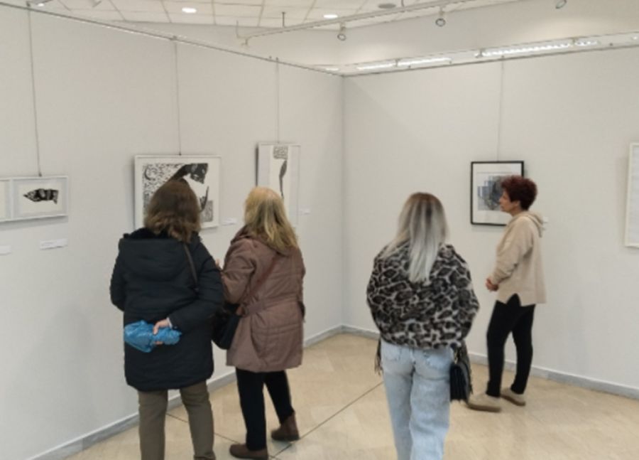 Επίσκεψη του ΣΔΕ Καρδίτσας στη Δημοτική Πινακοθήκη