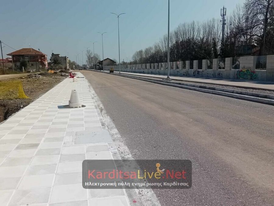 Καρδίτσα: Παρατείνεται μέχρι τέλος Μαΐου η απαγόρευση κυκλοφορίας στην οδό Ολύμπου για την εκτέλεση εργασιών