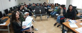 Σπουδαστές του CDA COLLEGE της Κύπρου στο E-SCHOOL στα πλαίσια εκπαιδευτικού προγράμματος ERASMUS+