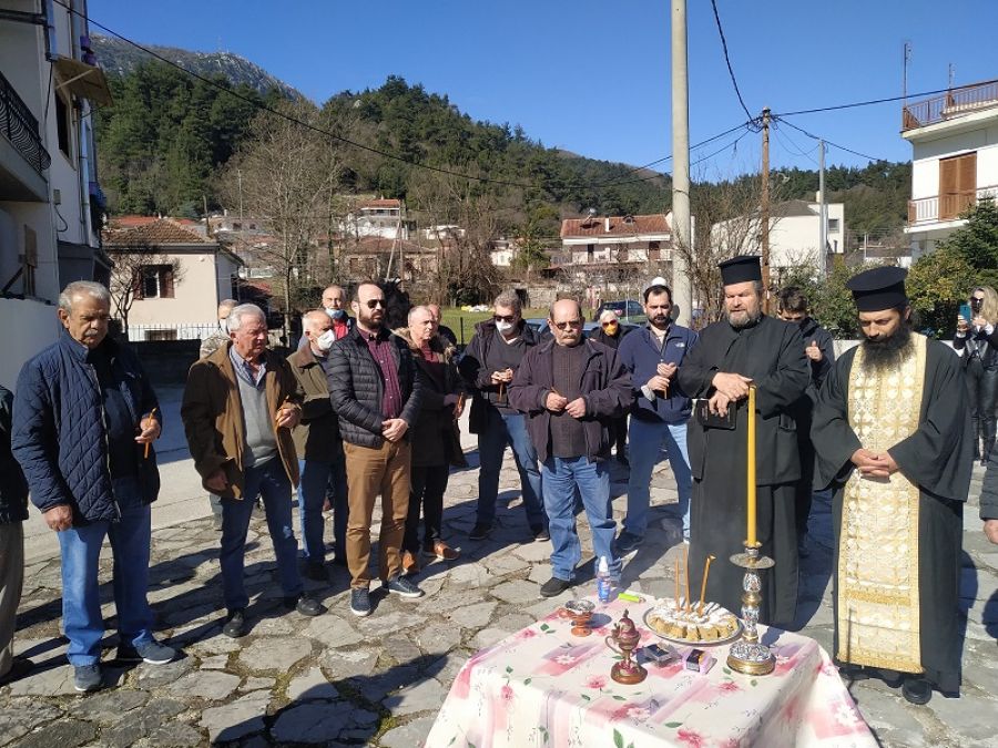 Τελετή μνήμης για θύματα βομβαρδισμού το 1943 στο Μουζάκι