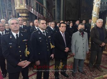 Τους προστάτες του Πυροσβεστικού Σώματος Άγιους «Τρεις Παίδες εν Καμίνω» τίμησαν οι πυροσβέστες της Καρδίτσας (+Φωτο +Βίντεο)