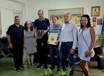 Στον Αντιπεριφερειάρχη Π.Ε. Καρδίτσας Κ. Νούσιο οι πολιτιστικοί σύλλογοι Θραψιμίου και ΗΠΑ