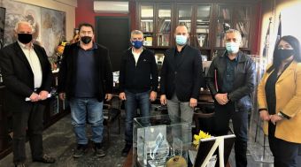 Συνάντηση Δημάρχου Μουζακίου με τον Περιφερειάρχη Θεσσαλίας για τον αναδασμό στο Αγναντερό