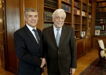 Συνάντηση με τον ΠτΔ Πρ. Παυλόπουλο είχε ο Περιφερειάρχης Κ. Αγοραστός