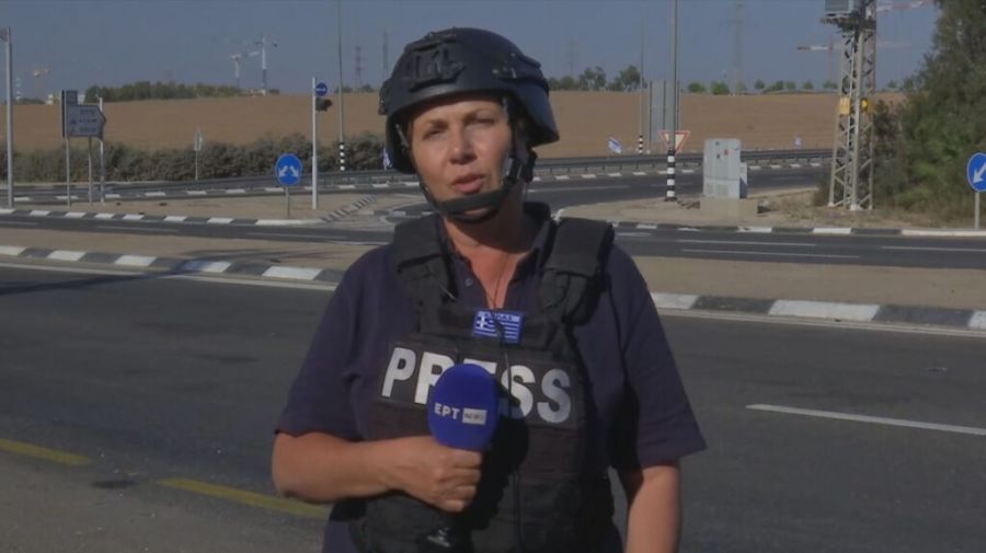 Εν αναμονή της χερσαίας εισβολής στη Γάζα - Πρoειδοποιητική βολή στο συνεργείο της ΕΡΤ