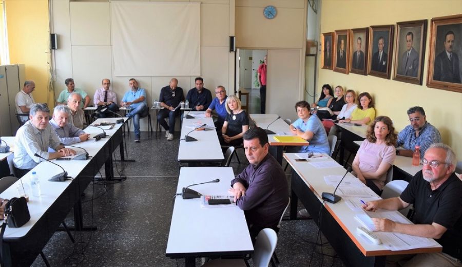 Ευρεία σύσκεψη στο Δημαρχείο Καρδίτσας για το πρόγραμμα χρηματοδότησης μικρών και μεσαίων επιχειρήσεων της πόλης