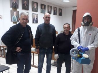 Προληπτικές απολυμάνσεις σε δημοτικά κτίρια πραγματοποίησε ο Δήμος Σοφάδων