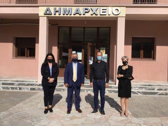 Συνάντηση του Γενικού Δ/ντη της ΕΔΑ ΘΕΣΣ με το Δήμαρχο Μουζακίου