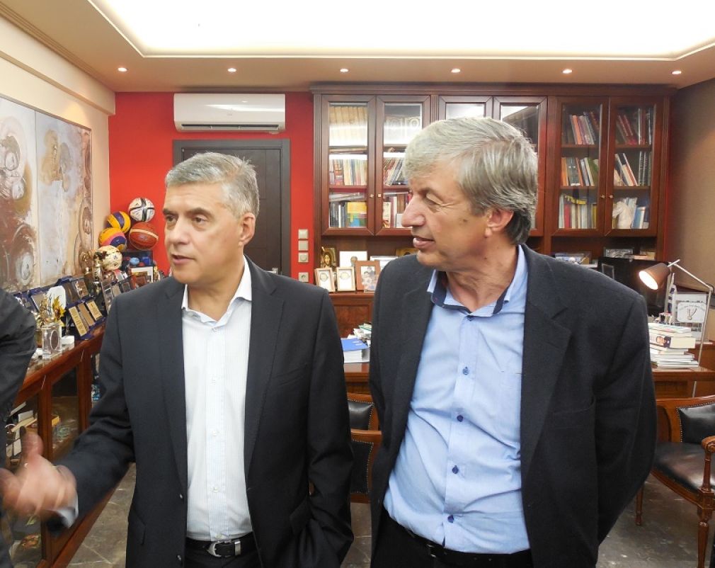 Συνάντηση υποψηφίου δημάρχου Αργιθέας Γ. Χασιώτη με τον Περιφερειάρχη Θεσσαλίας κ. Κώστα Αγοραστό